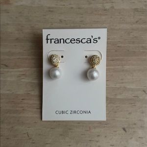 Francesca’s Cubic Zirconia Earrings